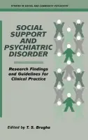 Social Support and Psychiatric Disorder