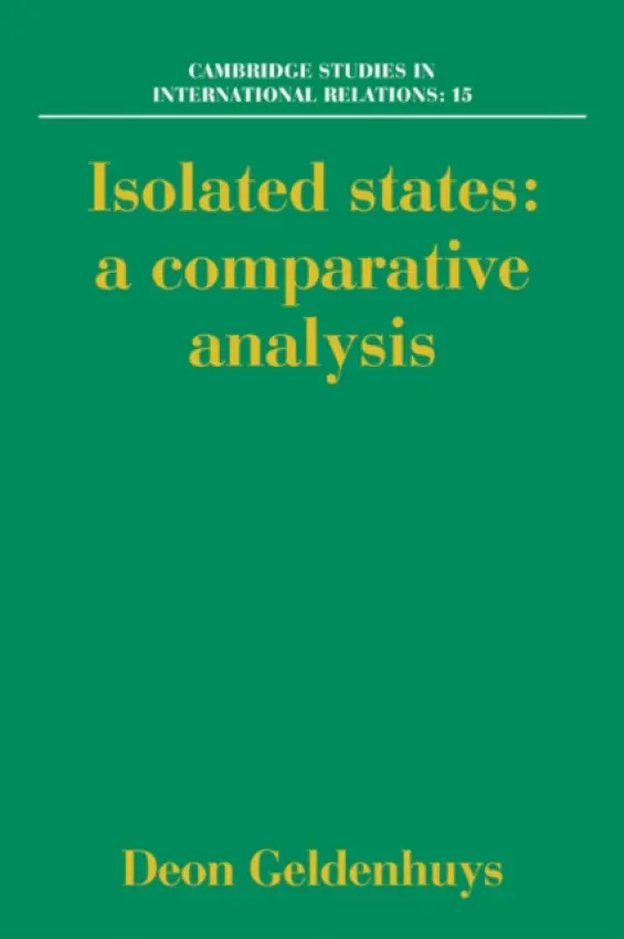 Isolated States - Geldenhuys, Deon