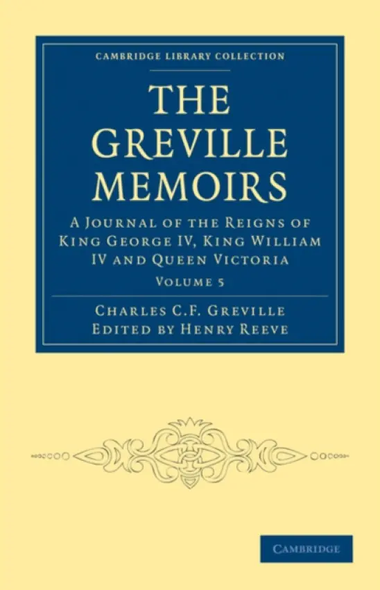 Greville Memoirs - Greville, Charles Cavendish Fulke