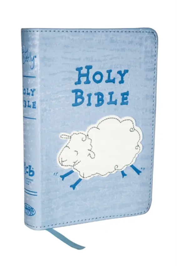 ICB, Really Woolly Holy Bible, Leathersoft, Blue - DaySpring