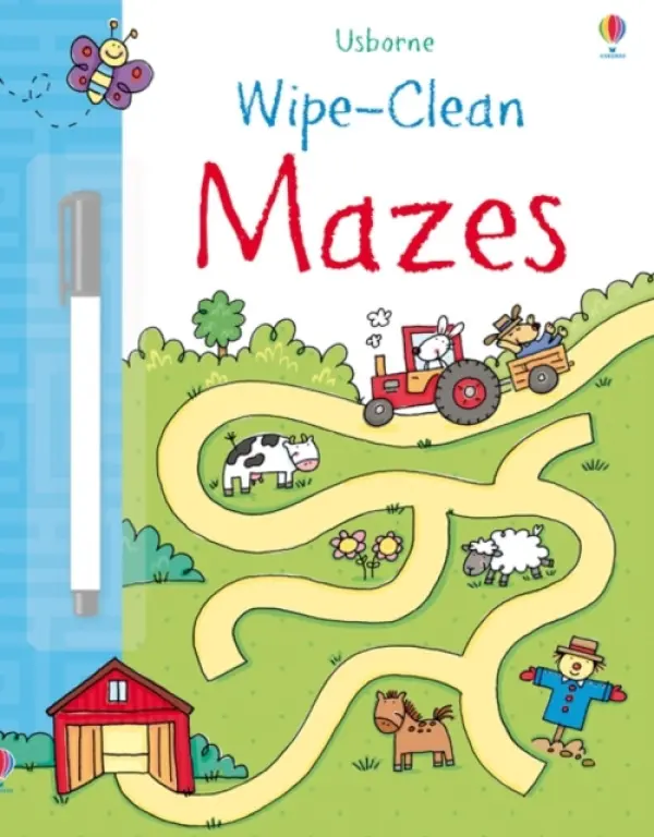 Wipe-Clean Mazes - Greenwell, Jessica