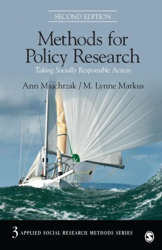 Methods for Policy Research - Majchrzak, Ann a Markus, M. Lynne