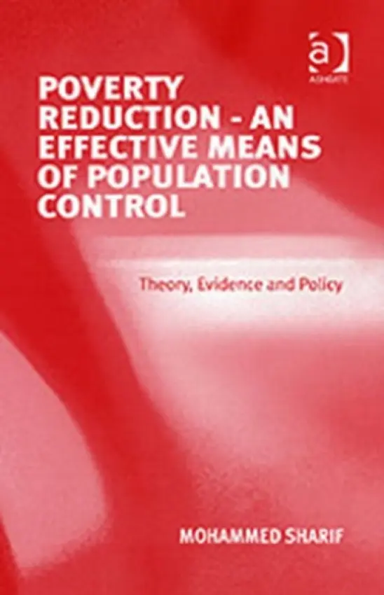Poverty Reduction - An Effective Means of Population Control - Sharif, Mohammed