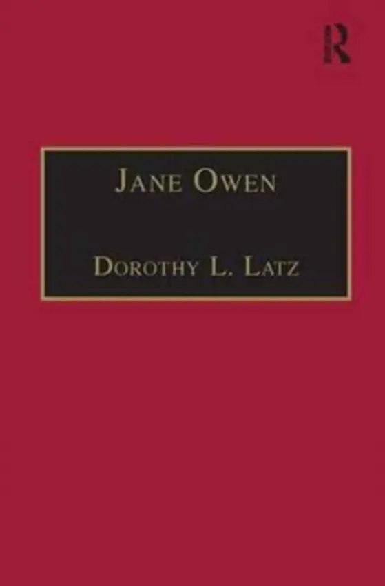 Jane Owen - Latz, Dorothy L.