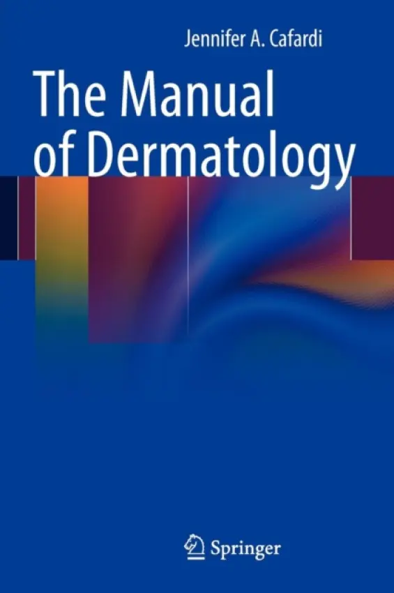 Manual of Dermatology - Cafardi, Jennifer