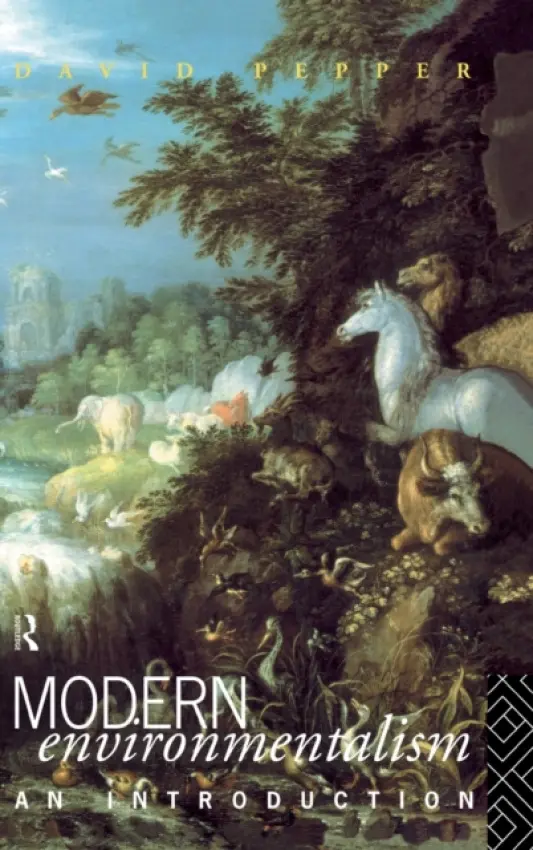 Modern Environmentalism - Pepper, David