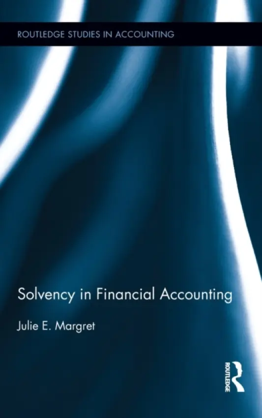 Solvency in Financial Accounting - Margret, Julie E.