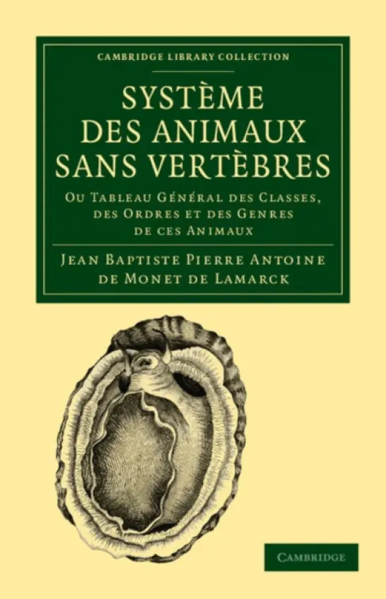 Systeme des animaux sans vertebres - Lamarck, Jean Baptiste Pierre Antoine de Monet de
