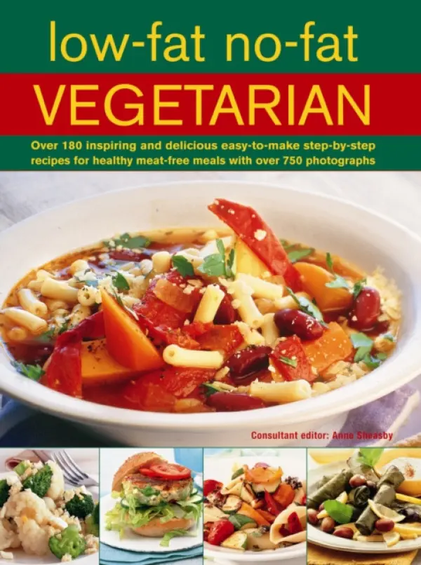 Low-Fat No-Fat Vegetarian - Anne Sheasby