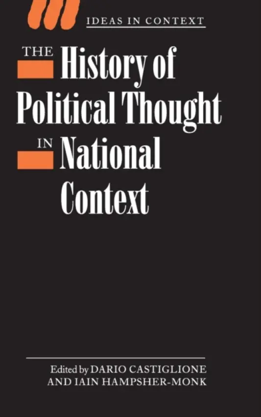 History of Political Thought in National Context