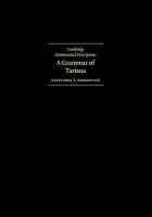 Grammar of Tariana, from Northwest Amazonia - Aikhenvald, Alexandra Y. (La Trobe University, Victoria)