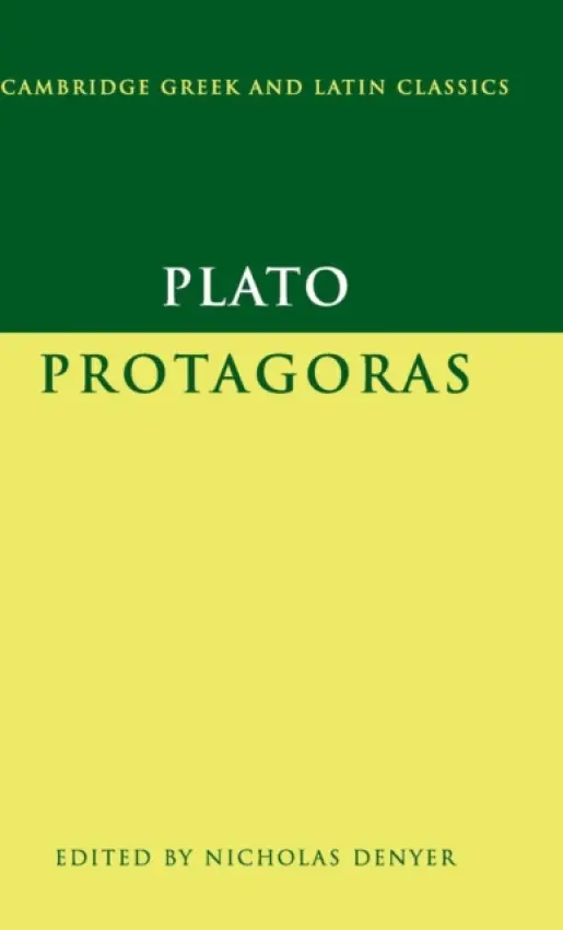 Plato: Protagoras - Plato