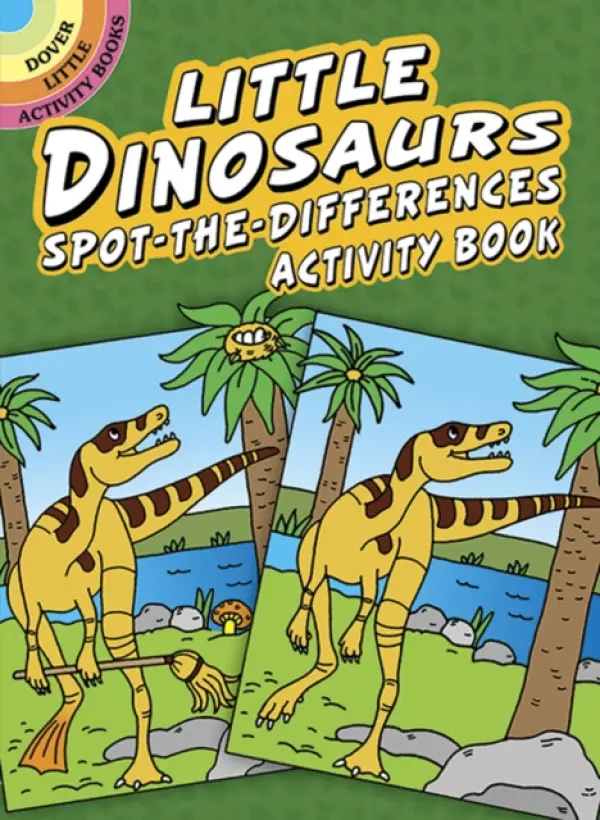 Little Dinosaurs Spot-the-Differences Activity Book - Newman-D'Amico, Fran