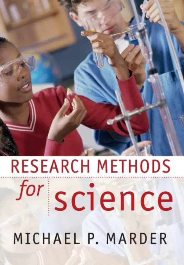 Research Methods for Science - Marder, Michael P. (University of Texas, Austin)