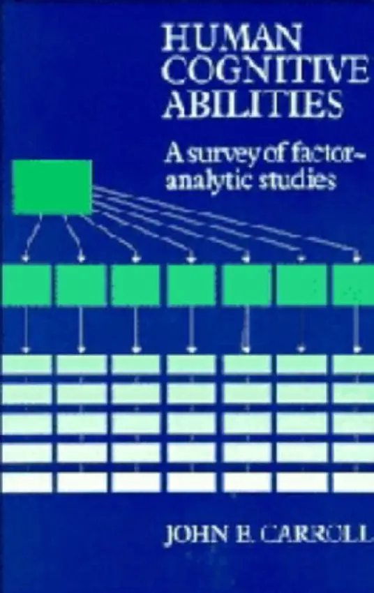 Human Cognitive Abilities - Carroll, John B.