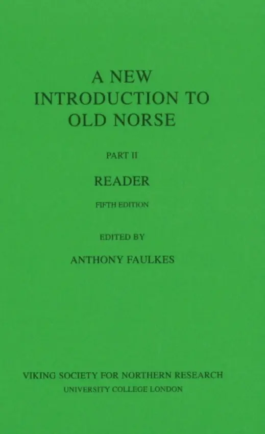 New Introduction To Old Norse