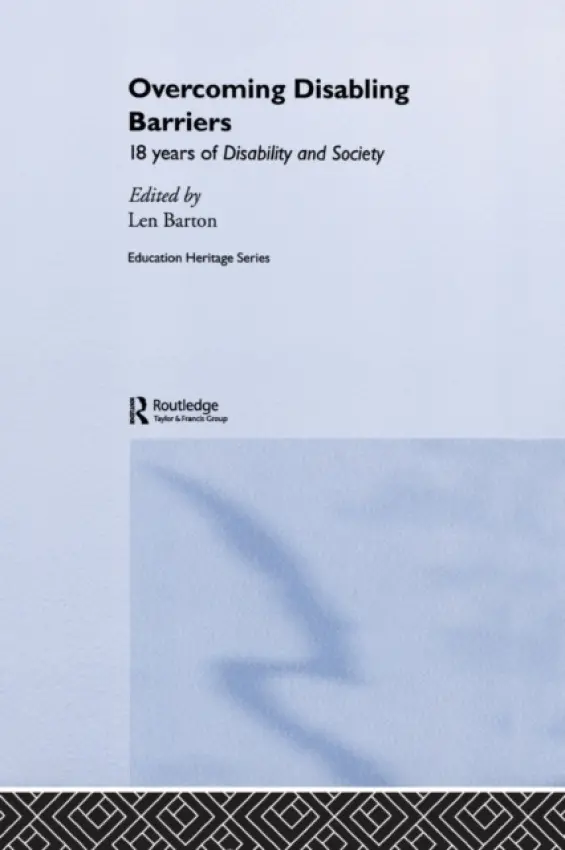Overcoming Disabling Barriers - Barton, Len
