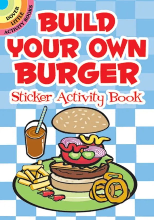 Build Your Own Burger Sticker Activity Book - Shaw-Russell, Susan