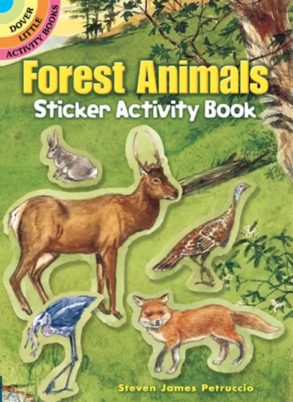 Forest Animals Sticker Activity Book - Petruccio, Steven James