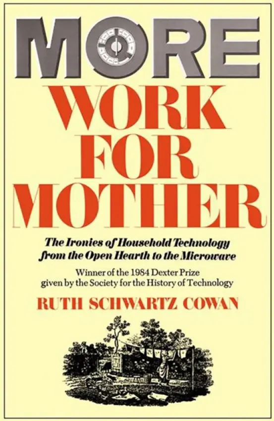 More Work For Mother (The Ironies Of Household Technology From The Open Hearth To The Microwave) - Ruth Schwartz Cowan