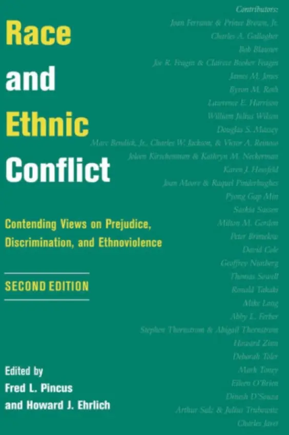 Race And Ethnic Conflict - Pincus, Fred L