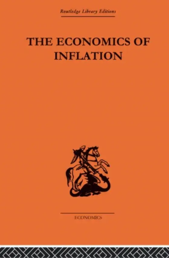 Economics of Inflation - Bresciani-Turroni, Constantino