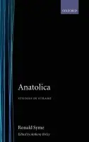 Anatolica - Syme, Sir Ronald