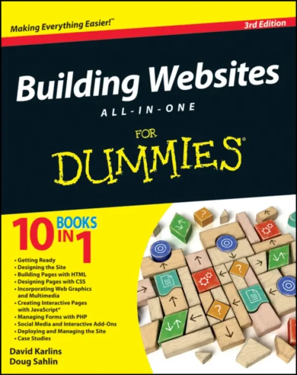 Building Websites All-in-One For Dummies - Karlins, David a Sahlin, Doug (Lakeland, FL, Web and graphic designer)
