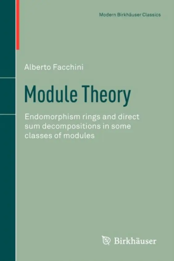 Module Theory - Facchini, Alberto