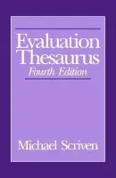 Evaluation Thesaurus - Scriven, Michael