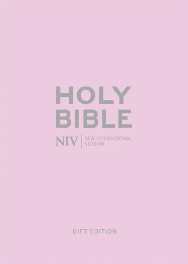 NIV Pocket Pastel Pink Soft-tone Bible - New International Version