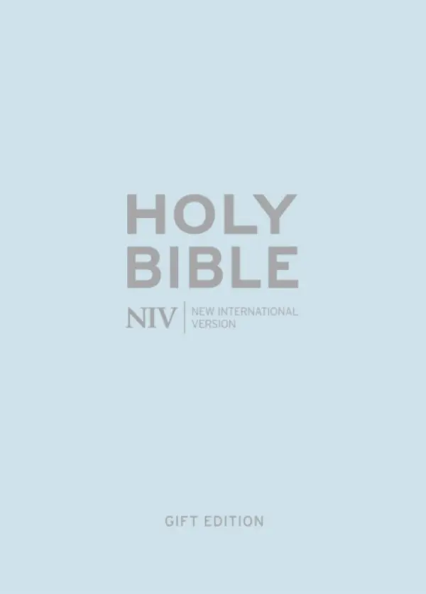 NIV Pocket Pastel Blue Soft-tone Bible - New International Version