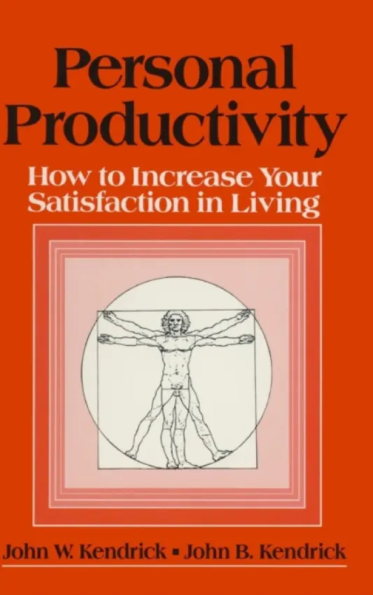 Personal Productivity - Kendrick, John W. a Kendrick, J. B.