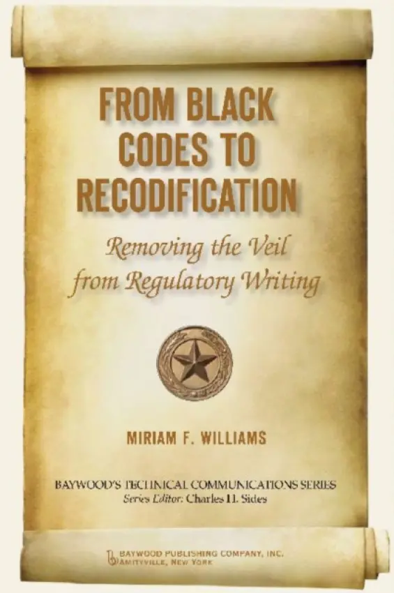 From Black Codes to Recodification - Williams, Miriam
