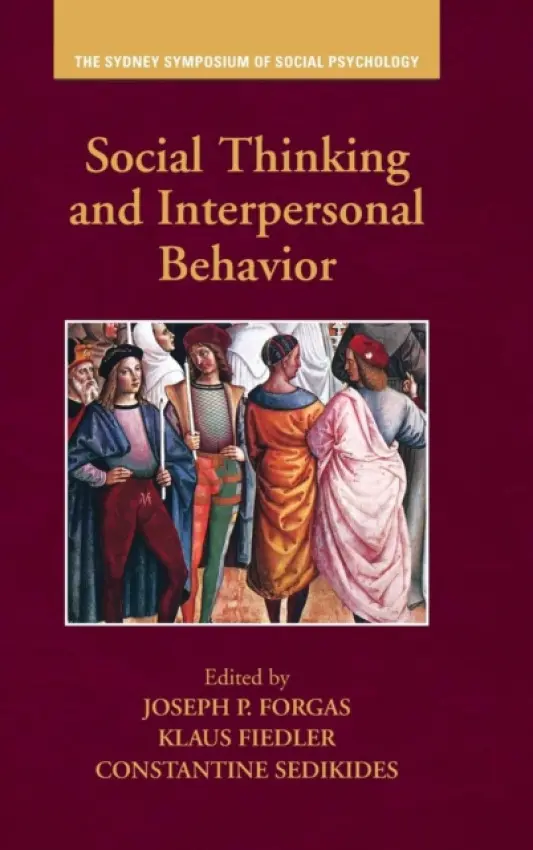 Social Thinking and Interpersonal Behavior