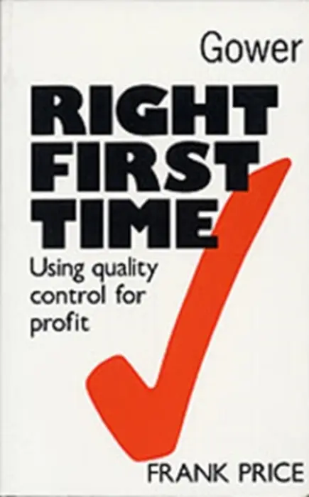 Right First Time - Price, Frank