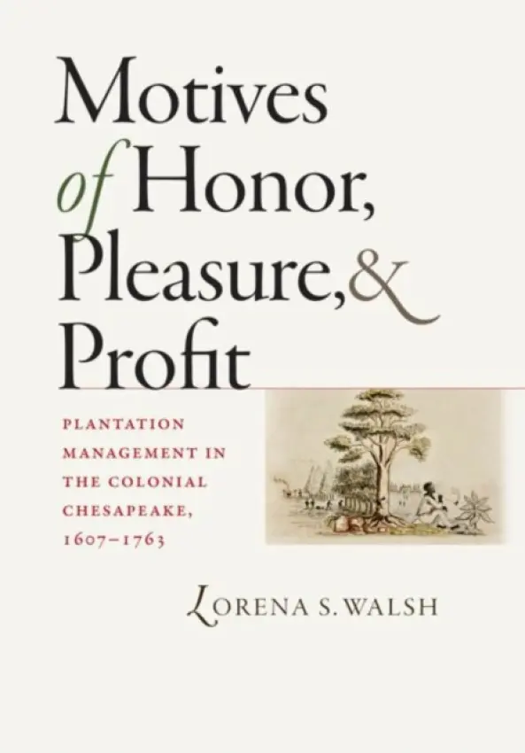 Motives of Honor, Pleasure, and Profit - Walsh, Lorena S.