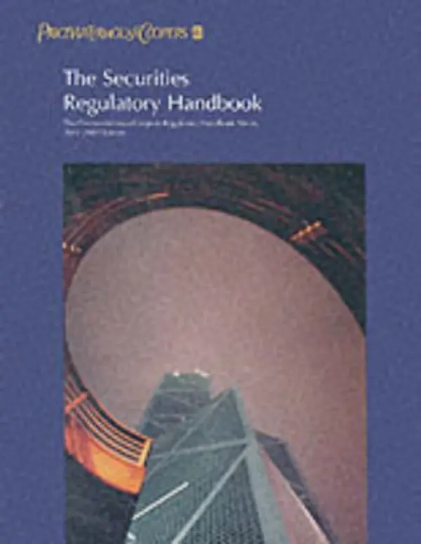 Securities Regulatory Handbook - PricewaterhouseCoopers