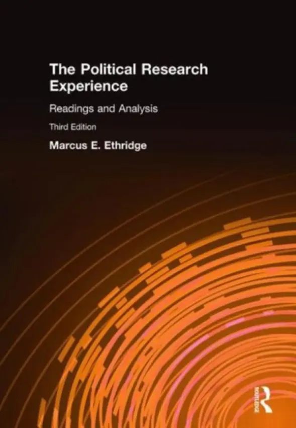 Political Research Experience - Ethridge, Marcus E.