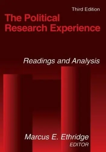 Political Research Experience - Ethridge, Marcus E.
