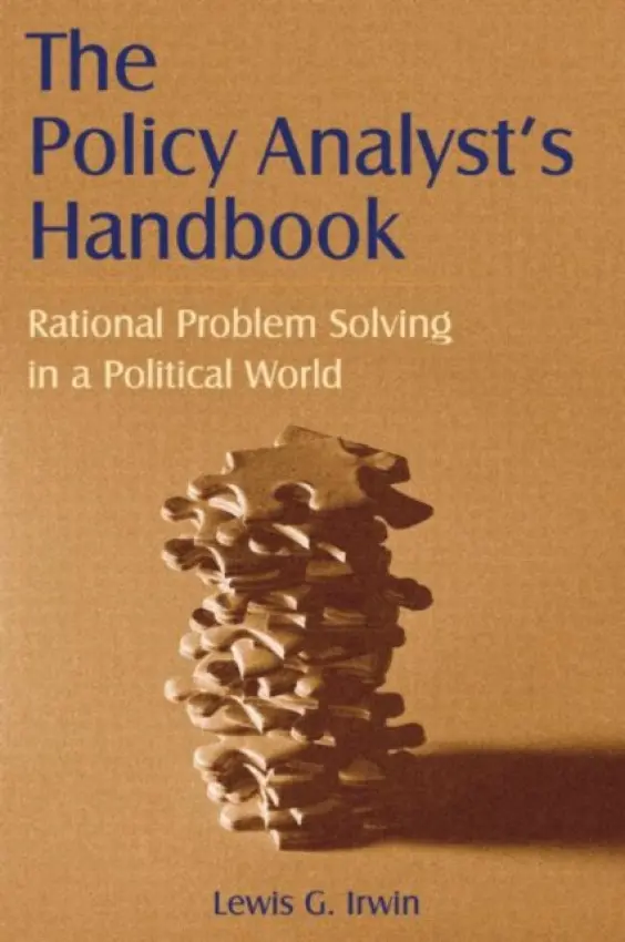 Policy Analyst's Handbook - Irwin, Lewis G.