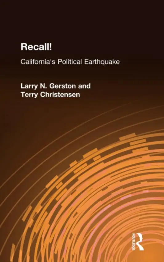 Recall! - Gerston, Larry N. a Christensen, Terry (San Jose State University, USA)