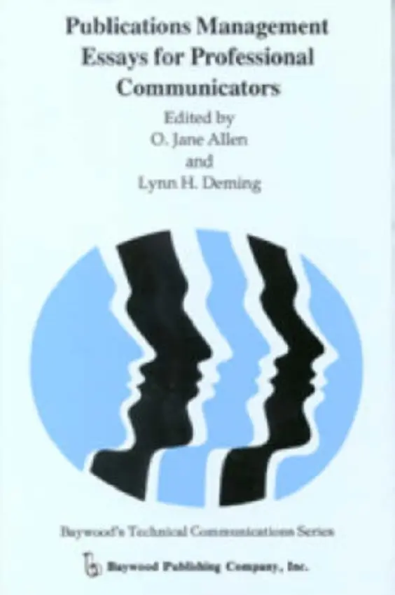 Publications Management - Allen, O. Jane a Deming, Lynn