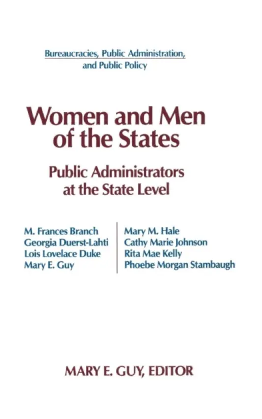 Women and Men of the States - Guy, Mary E. a Meier, Kenneth J