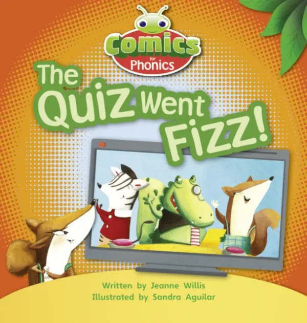 Bug Club Comics for Phonics Reception Phase 3 Set 07 The Quiz Went Fizz - Willis Jeanne