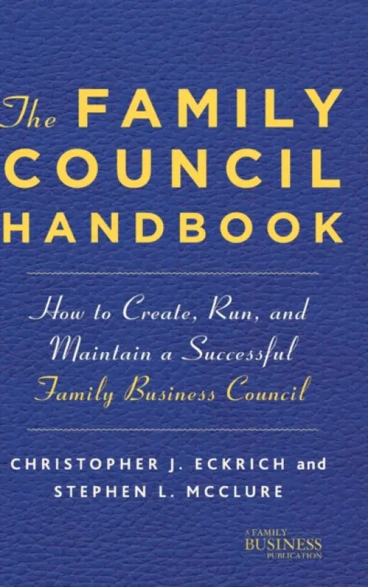 Family Council Handbook - NA, NA