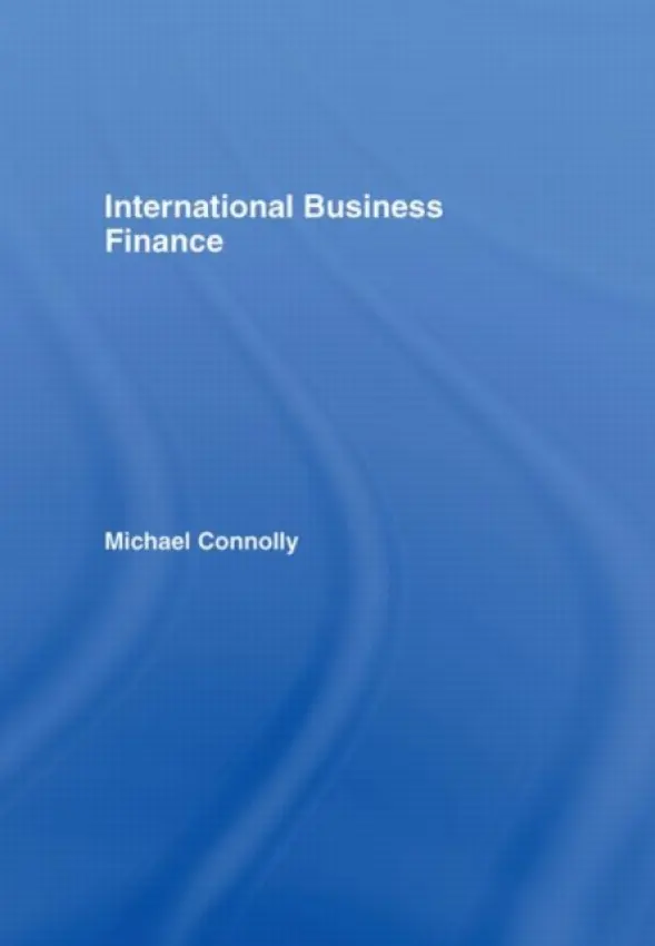 International Business Finance - Connolly, Michael (University of Miami, USA)