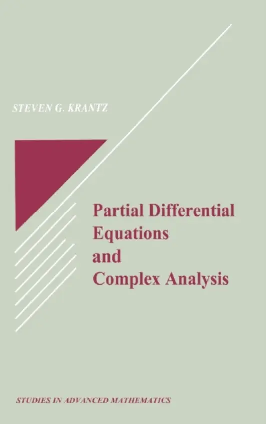 Partial Differential Equations and Complex Analysis - Krantz, Steven G.
