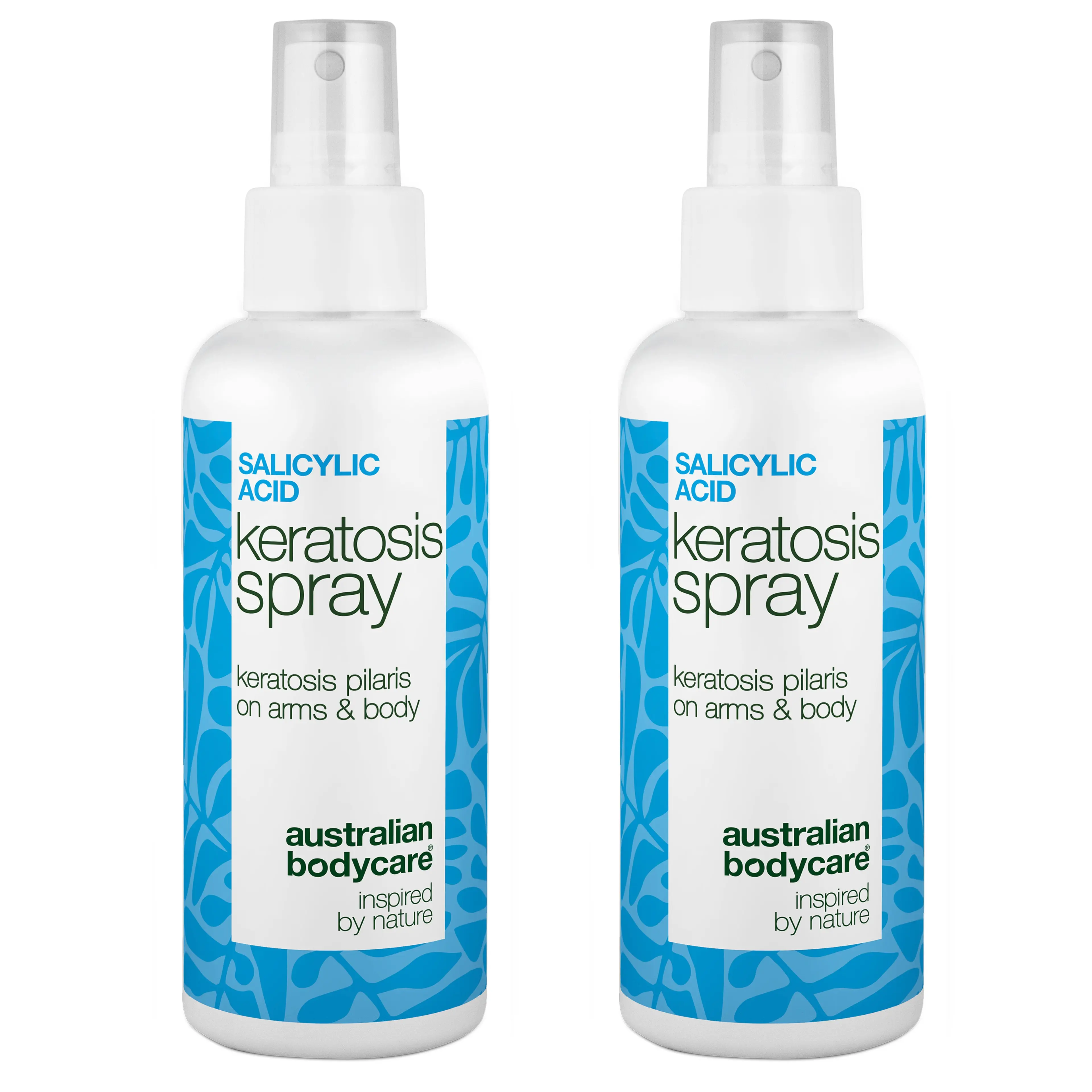 Sprej na keratosis pilaris a hrubou pokožku s pupínky — Keratosis pilaris sprej zmírňuje hrbolky a drsnou kůži. Obsahuje kyselina salicylová pro jemné čištění a vyhlazení.