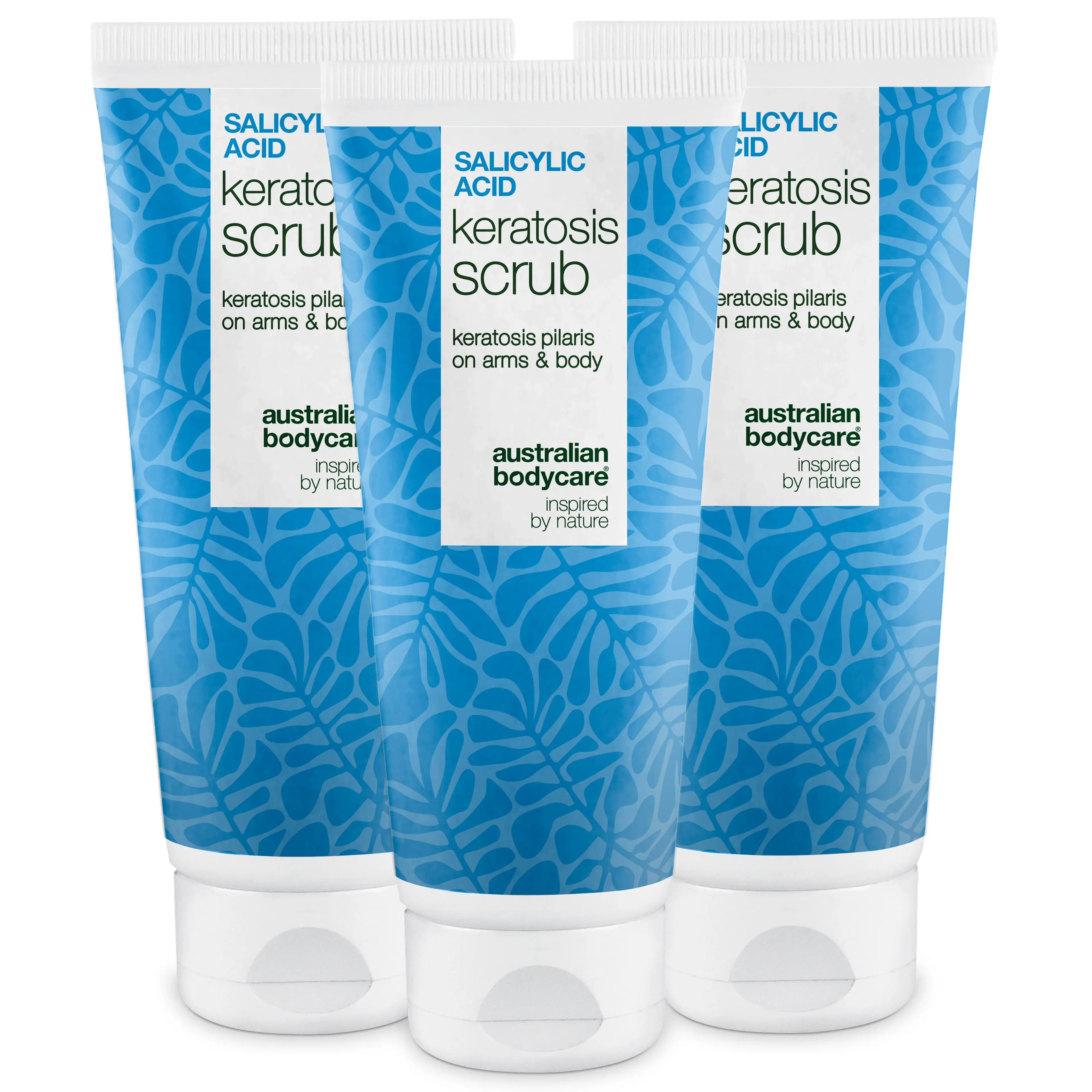Tělový peeling Keratosis Pilaris na hrubou pokožku — Tělový peeling Keratosis Pilaris odstraňuje drsnou kůži a hrbolky. Exfoliuje s kyselina salicylová, glykolovou a glycerinem.